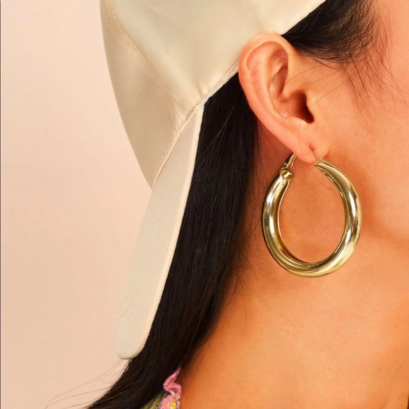Hoop earrings - Picture 2 of 4